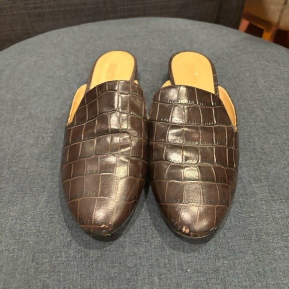Michael Kors Croc Mule Loafers - Picture 3 of 6